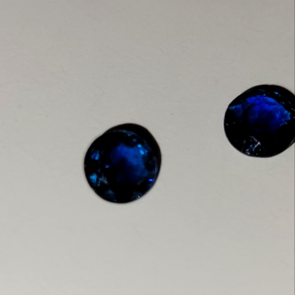 4mm Genuine Blue Saphire